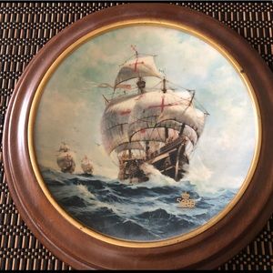 W.L George The Bradford Exchange “Under Full Sail”